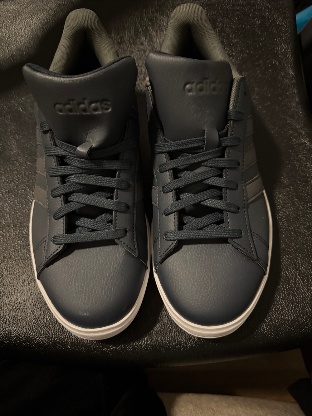 adidas Navy Blue Low-Top Casual Sneakers